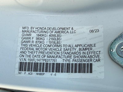 2023 Honda Civic EX-L