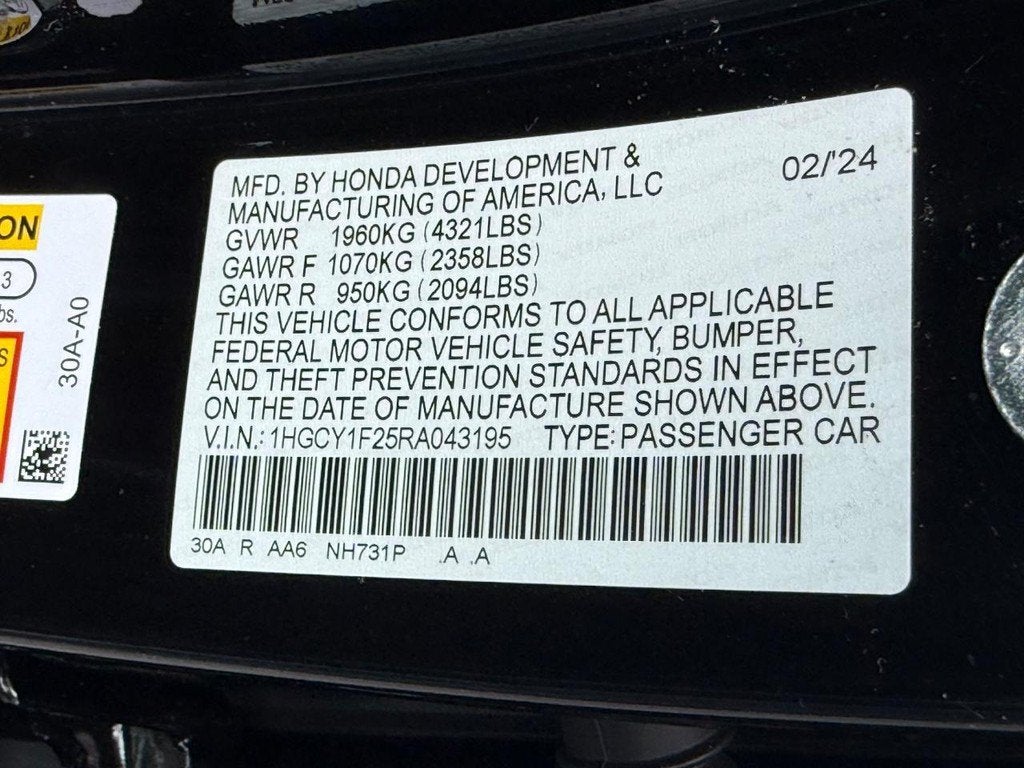 2024 Honda Accord LX