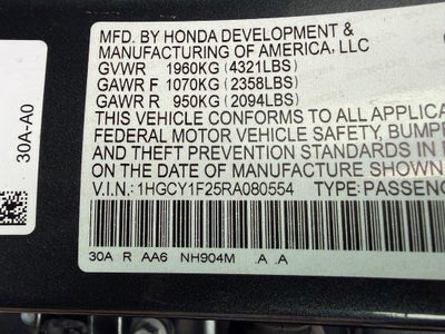 2024 Honda Accord LX