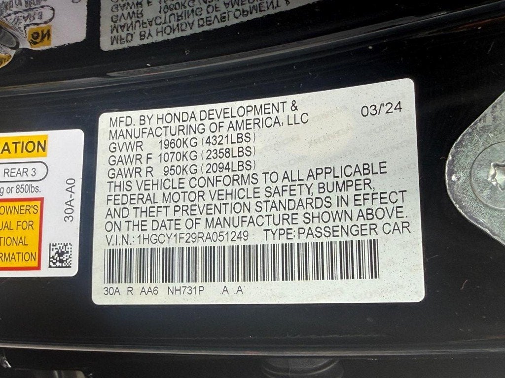 2024 Honda Accord LX