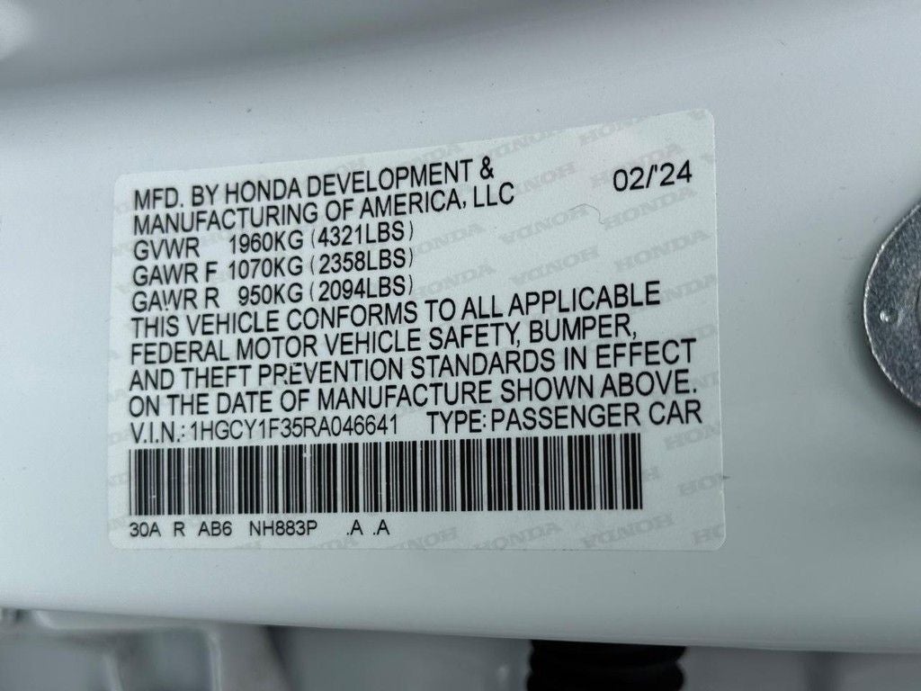 2024 Honda Accord EX - Photo 27
