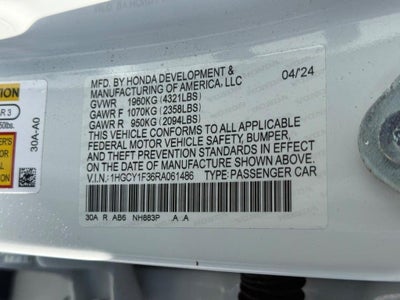 2024 Honda Accord EX