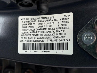2014 Honda Civic LX