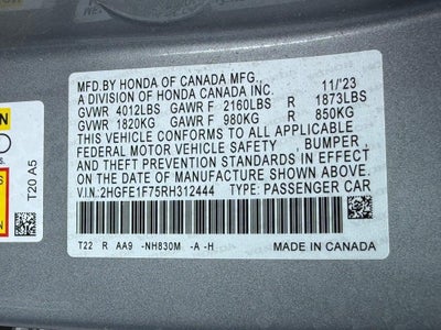 2024 Honda Civic EX