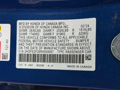 2024 Honda Civic LX