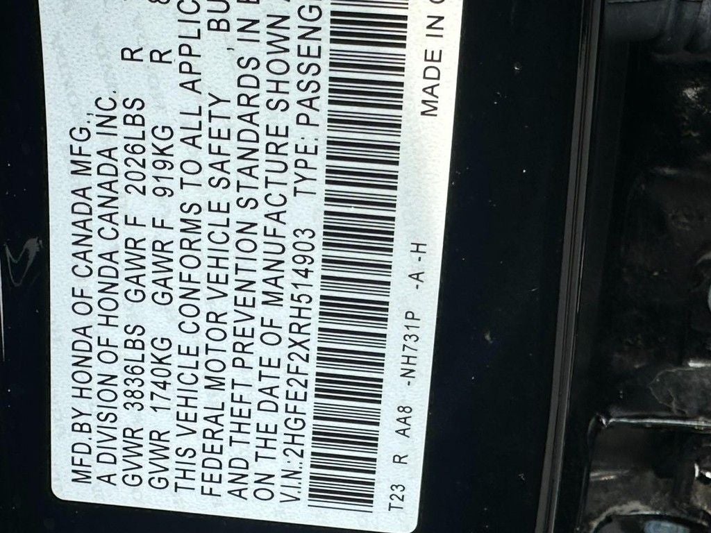 2024 Honda Civic LX