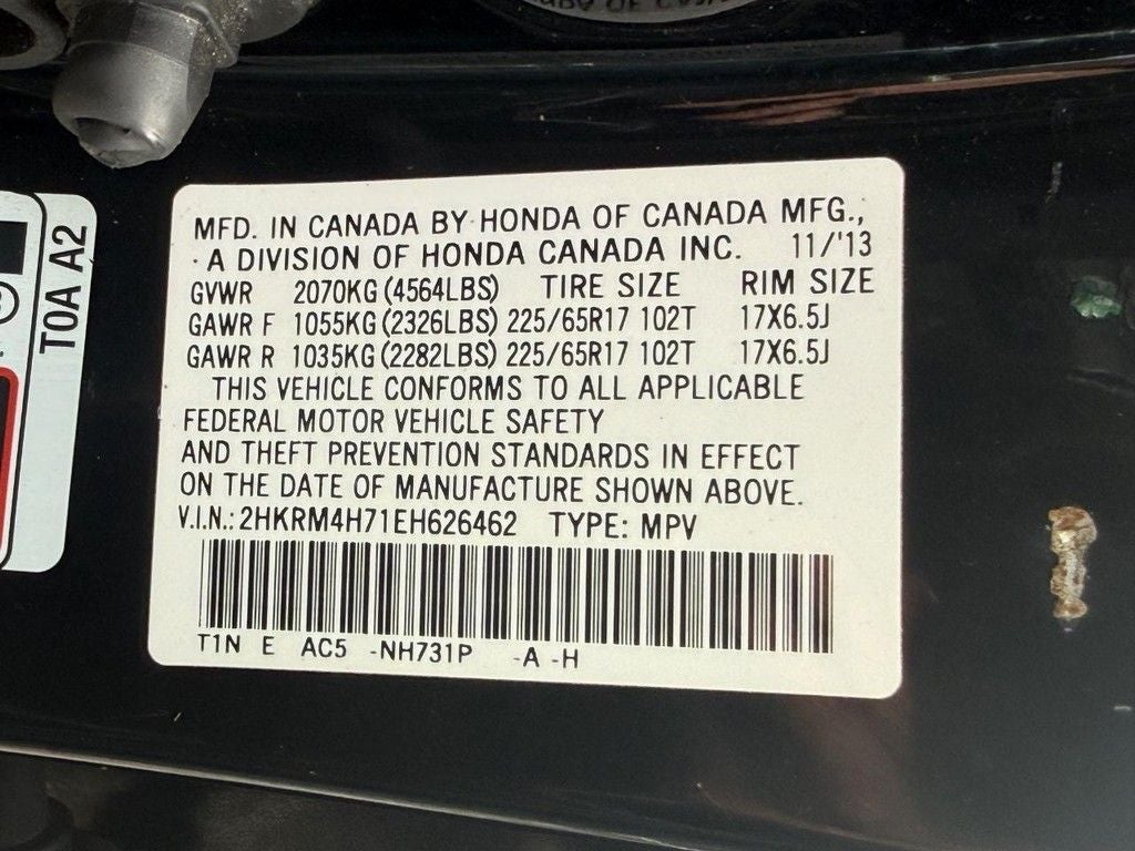 2014 Honda CR-V EX-L