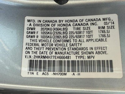2014 Honda CR-V EX-L