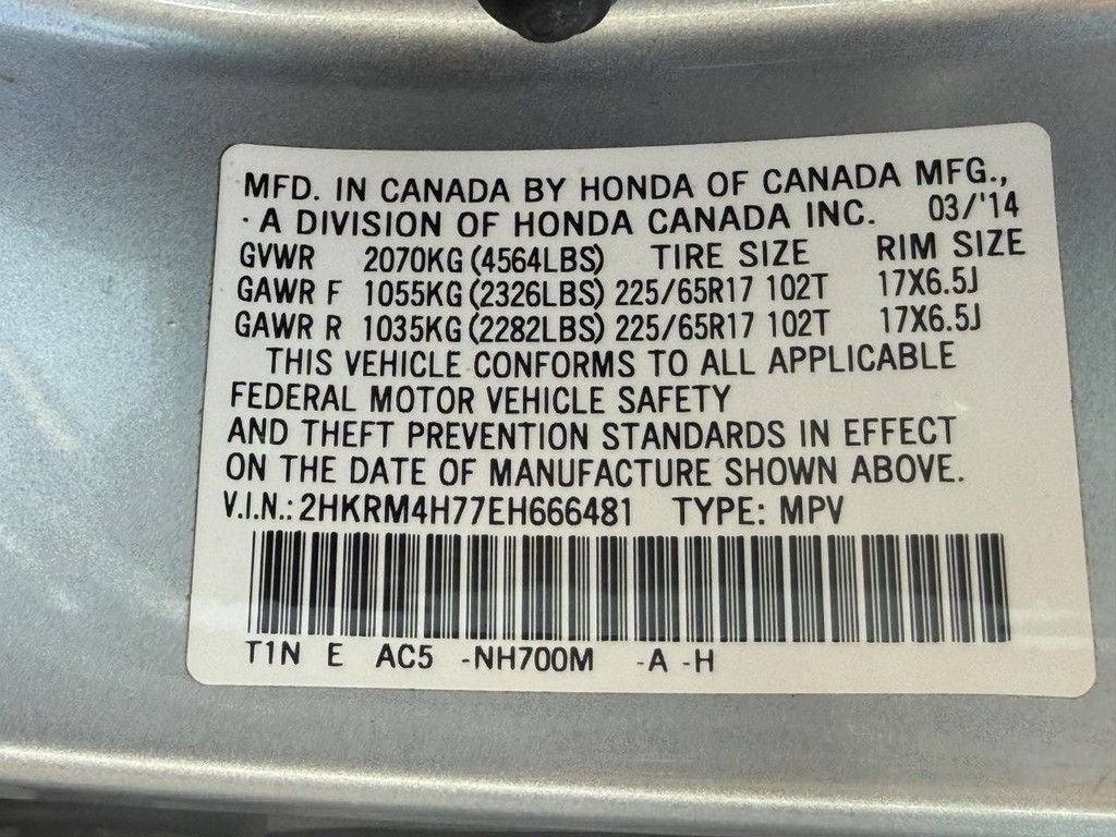 2014 Honda CR-V EX-L
