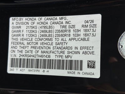 2026 Honda CR-V EX