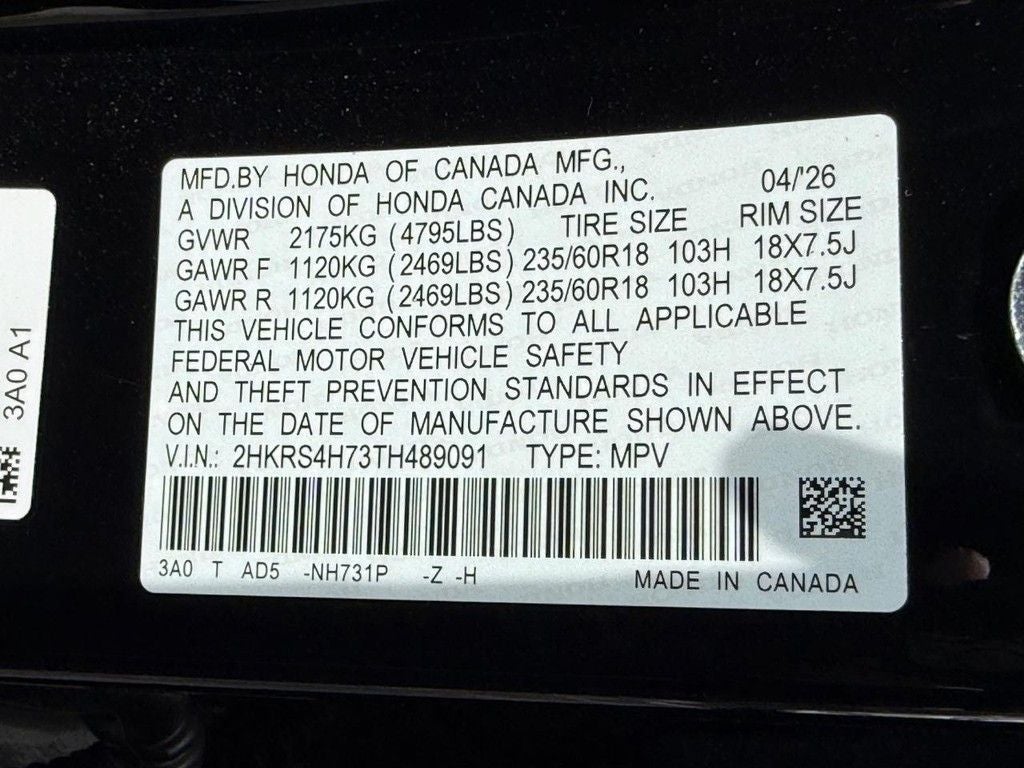 2026 Honda CR-V EX-L