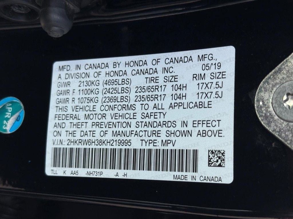 2019 Honda CR-V LX