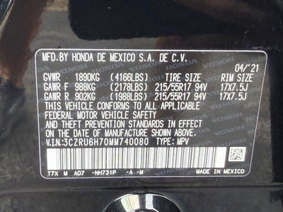 2021 Honda HR-V EX-L