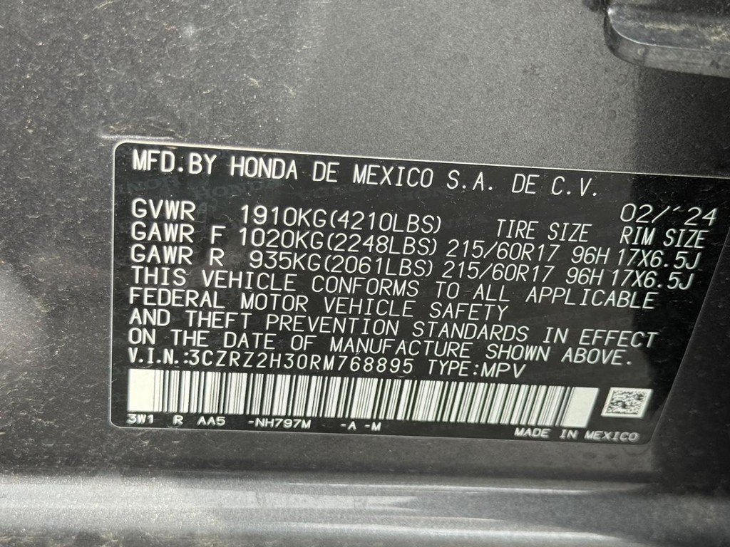 2024 Honda HR-V LX