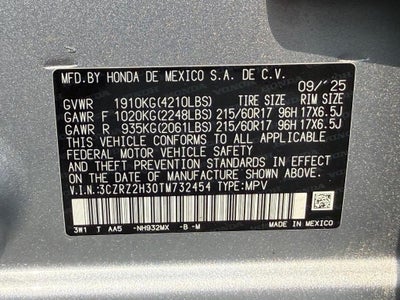 2026 Honda HR-V LX
