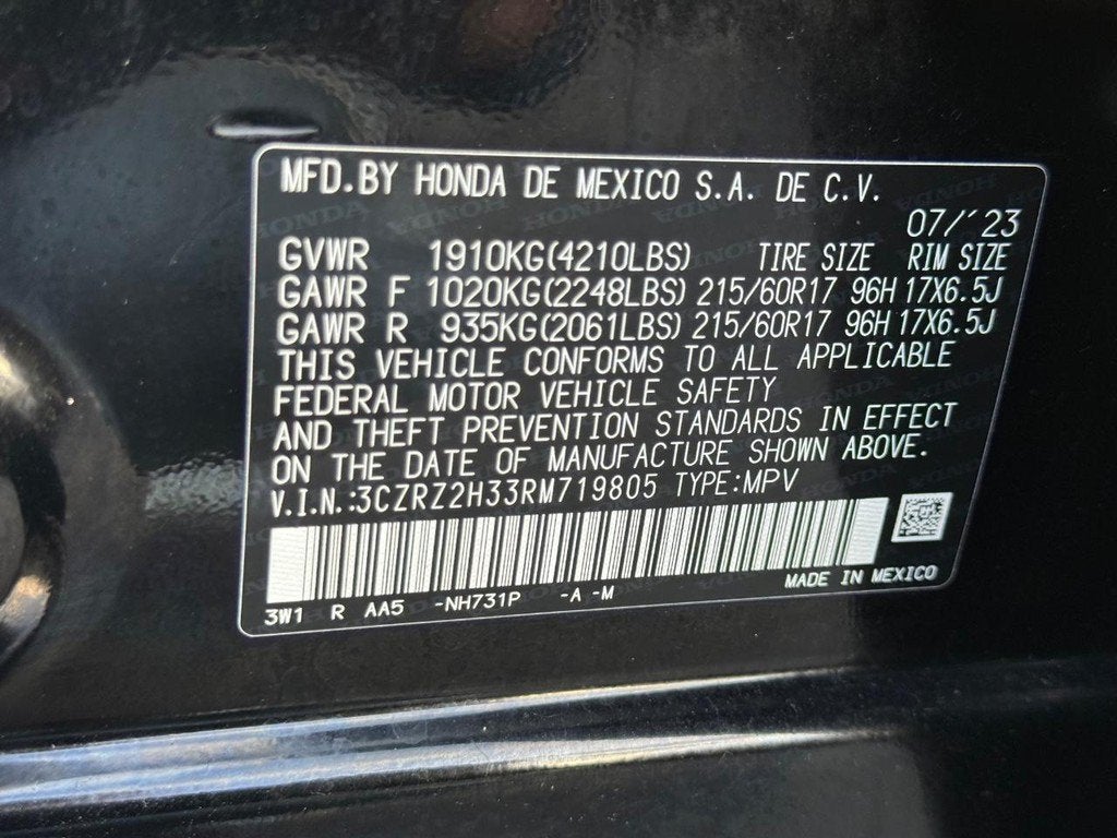 2024 Honda HR-V LX