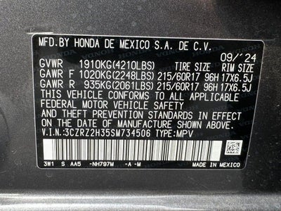 2025 Honda HR-V LX