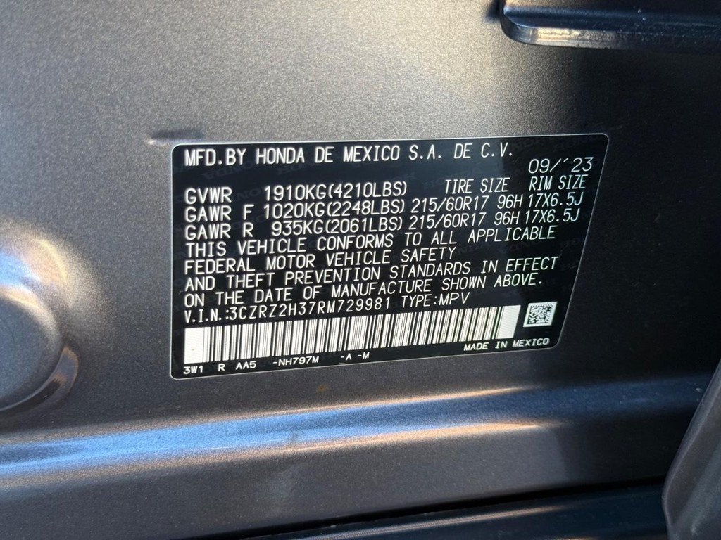 2024 Honda HR-V LX
