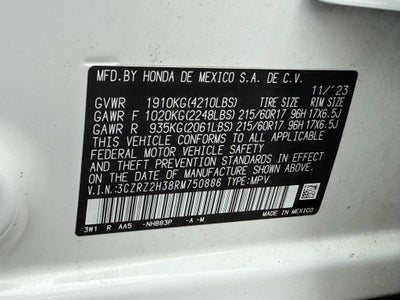 2024 Honda HR-V LX