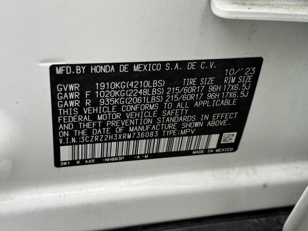 2024 Honda HR-V LX