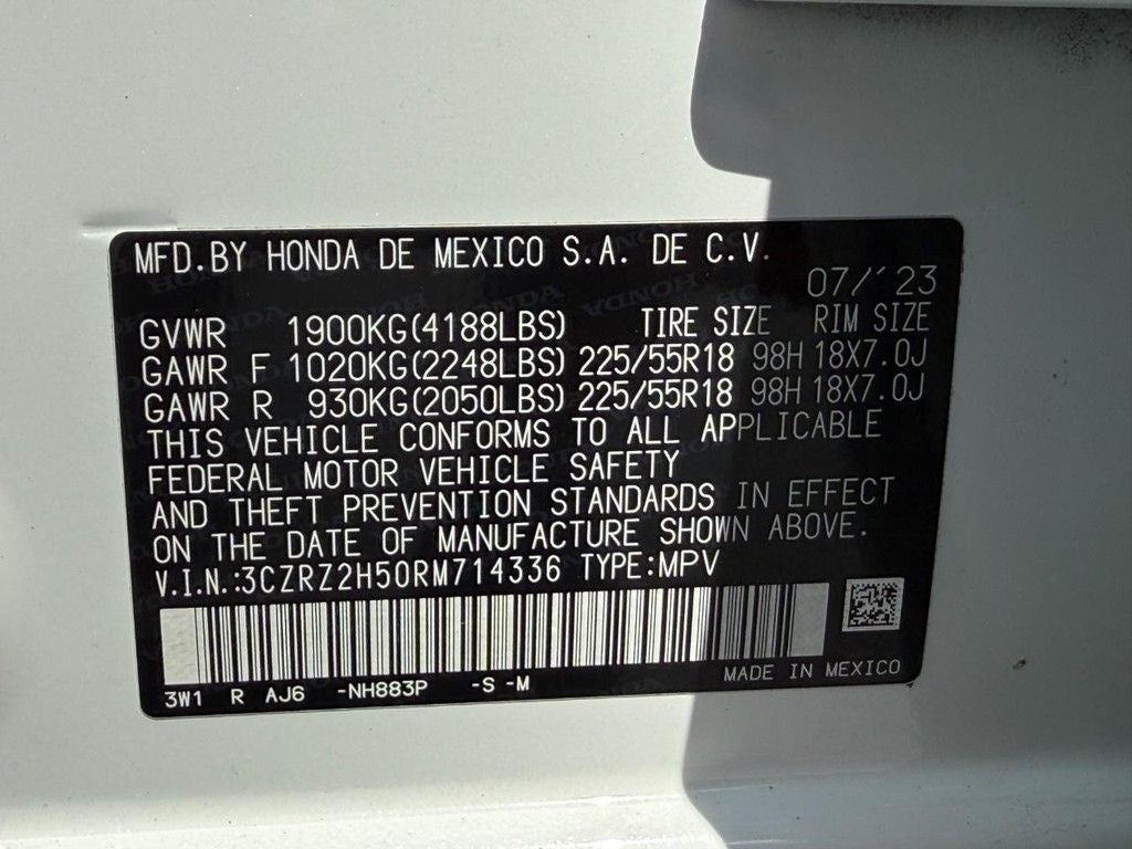 2024 Honda HR-V Sport