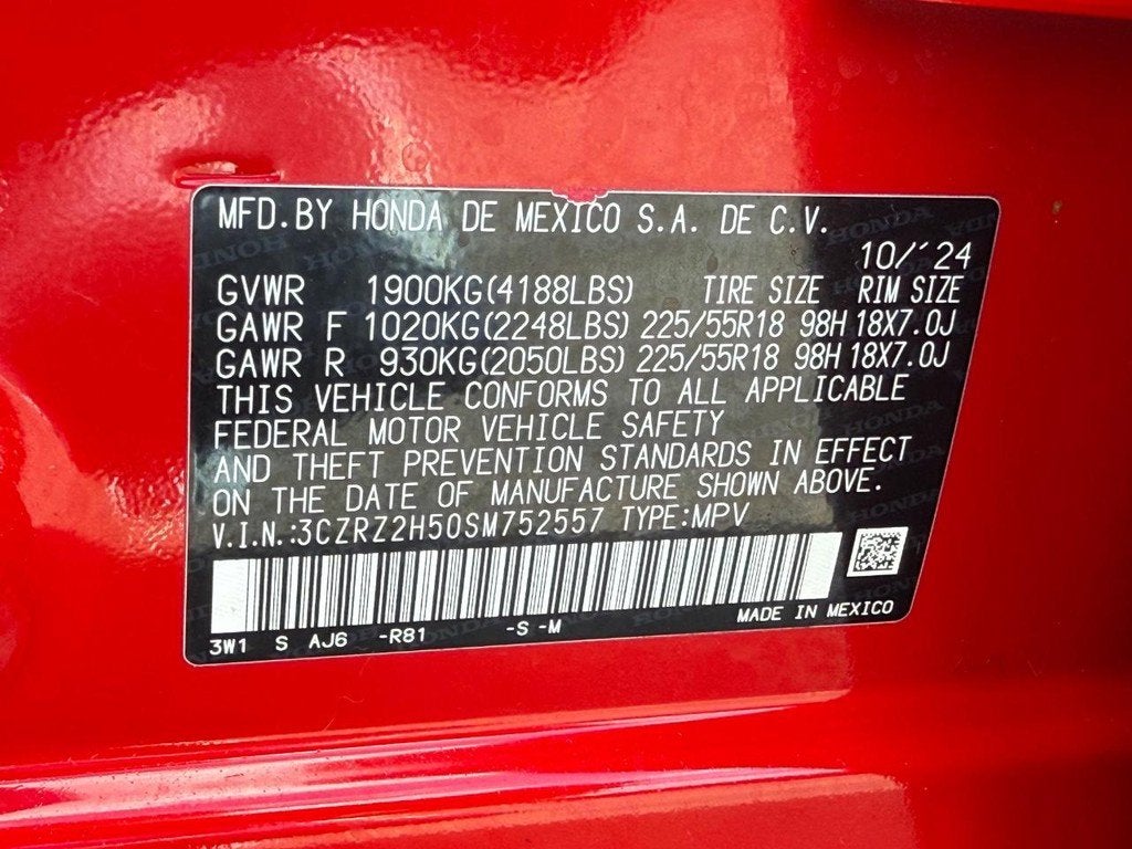 2025 Honda HR-V Sport
