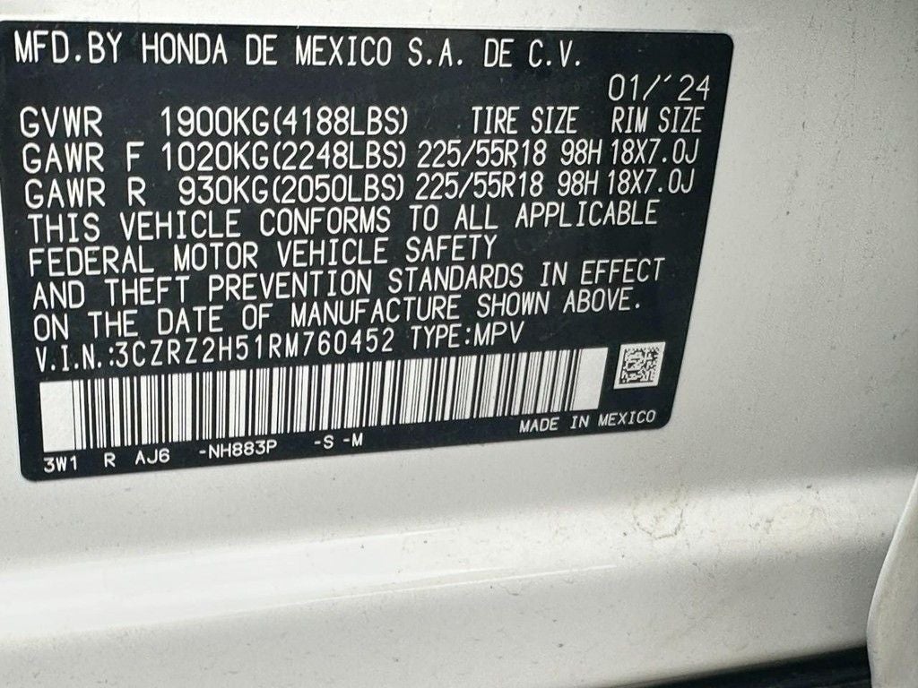 2024 Honda HR-V Sport