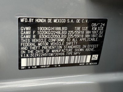 2025 Honda HR-V Sport