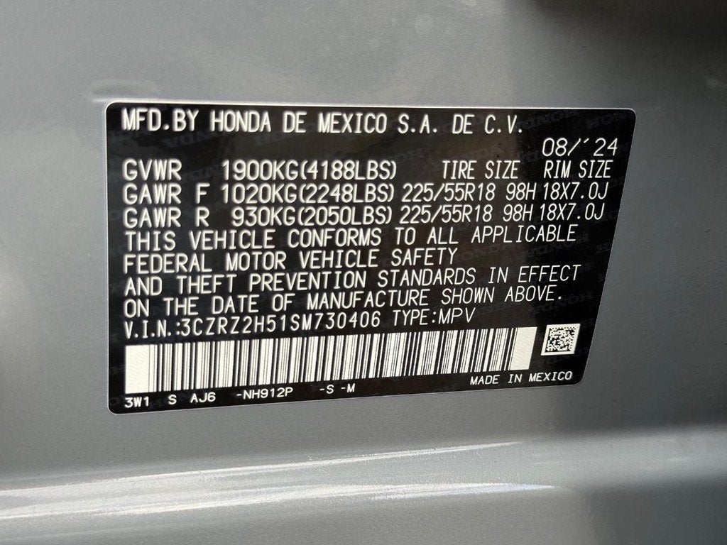 2025 Honda HR-V Sport