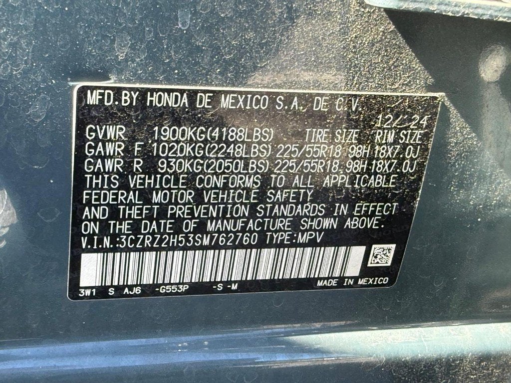 2025 Honda HR-V Sport