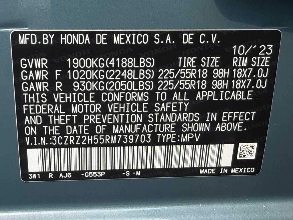 2024 Honda HR-V Sport