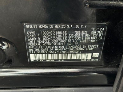 2025 Honda HR-V Sport
