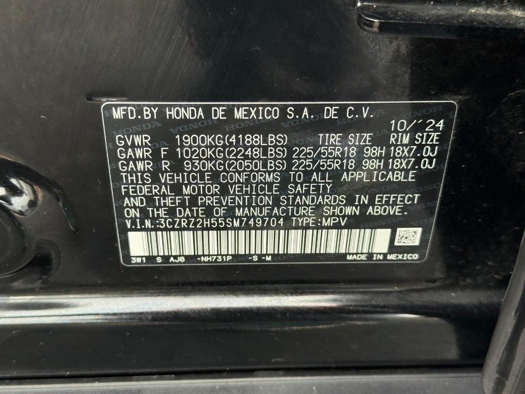 2025 Honda HR-V Sport