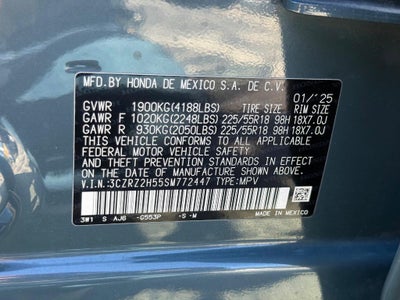 2025 Honda HR-V Sport