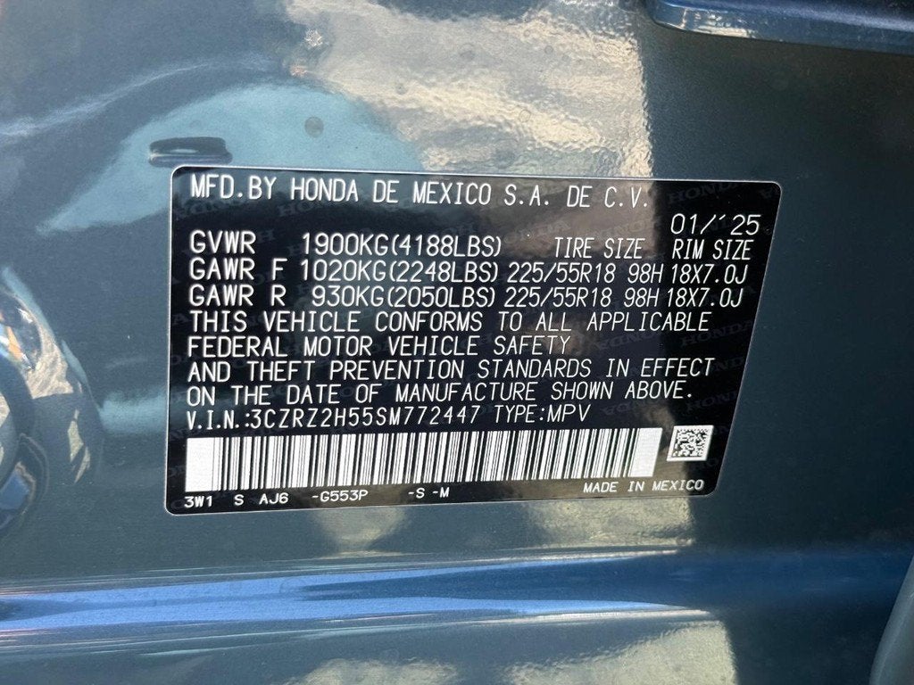 2025 Honda HR-V Sport