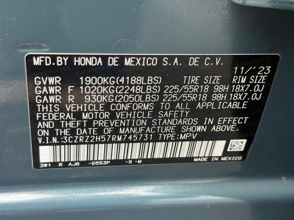 2024 Honda HR-V Sport