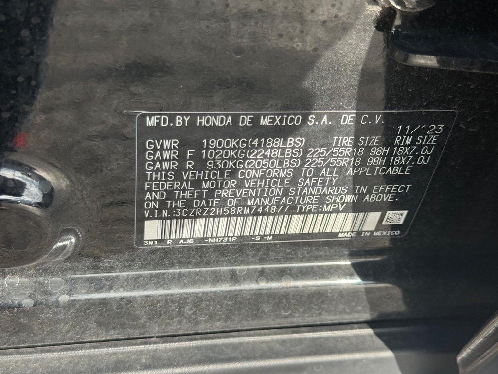 2024 Honda HR-V Sport