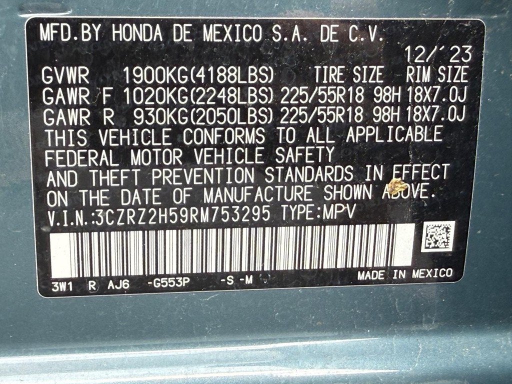 2024 Honda HR-V Sport