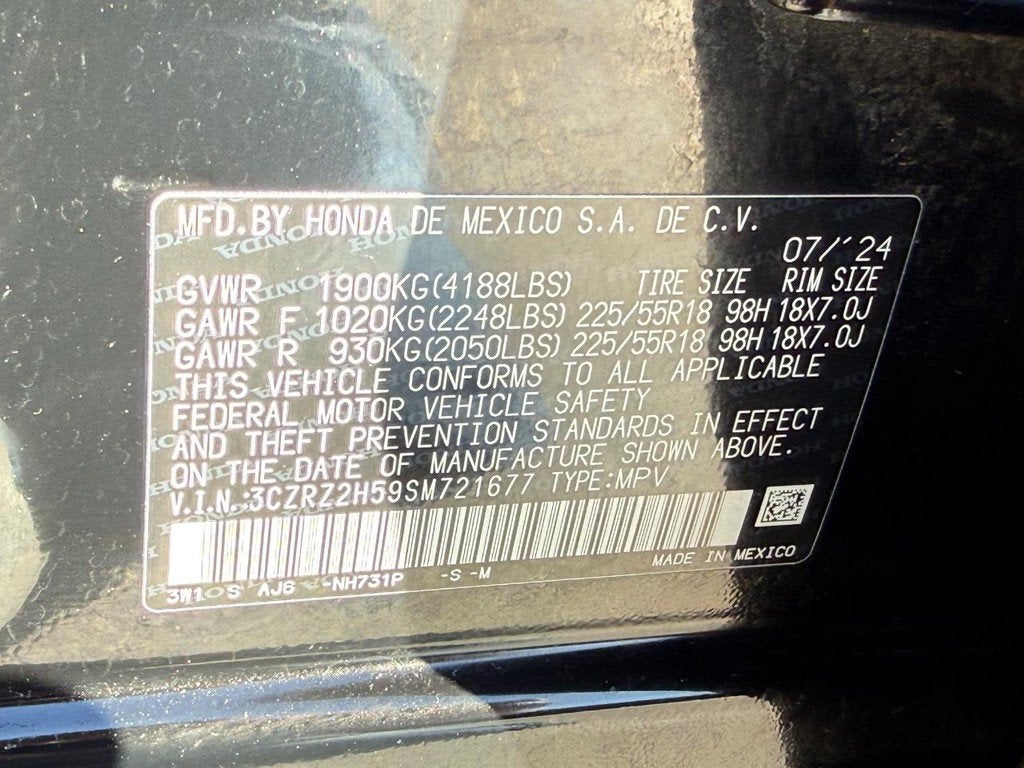 2025 Honda HR-V Sport