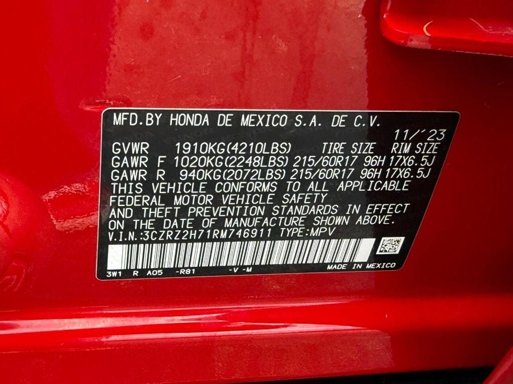 2024 Honda HR-V EX-L