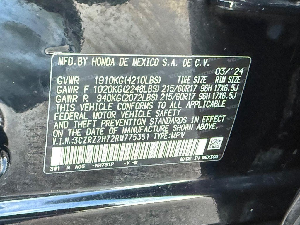 2024 Honda HR-V EX-L