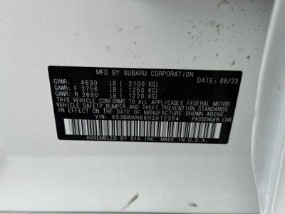 2024 Subaru Legacy Limited