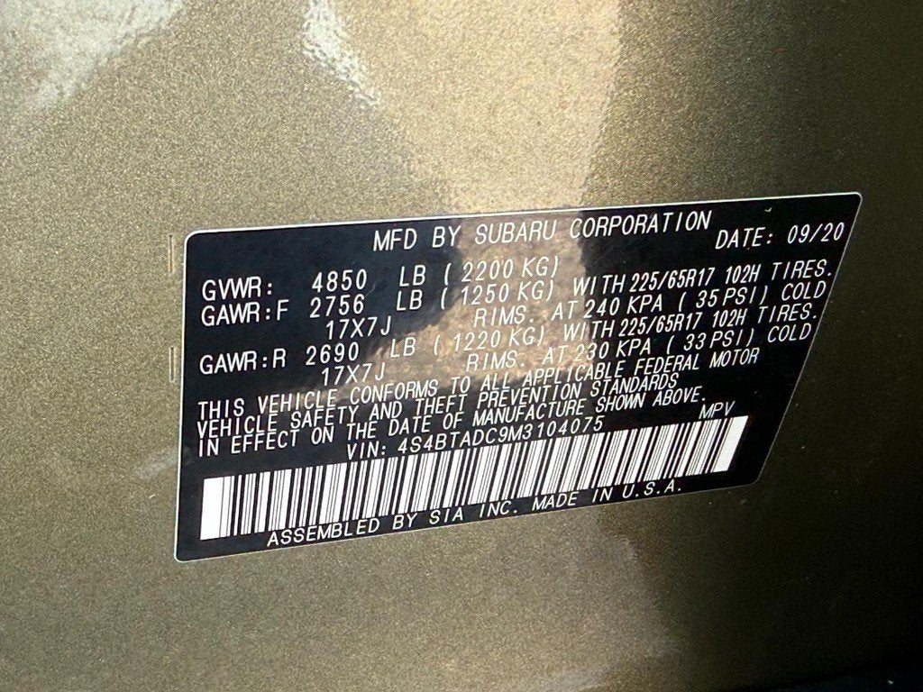 2021 Subaru Outback Premium