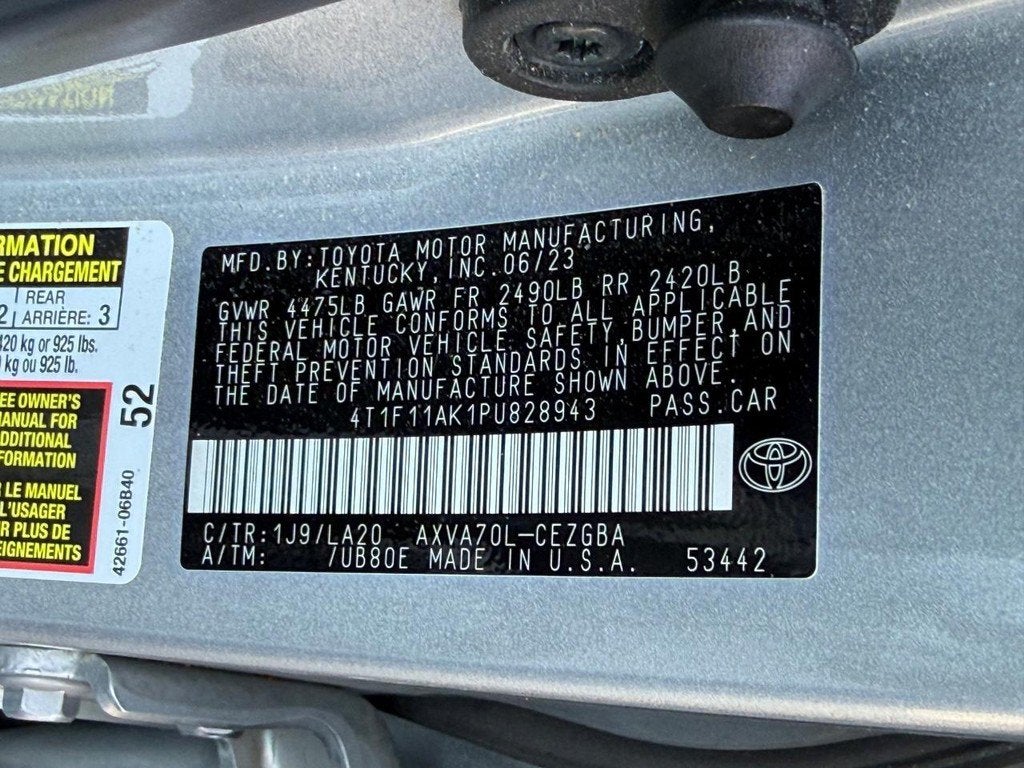 2023 Toyota Camry XLE