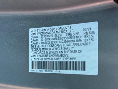 2024 Honda Odyssey EX