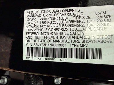 2024 Honda Passport EX-L