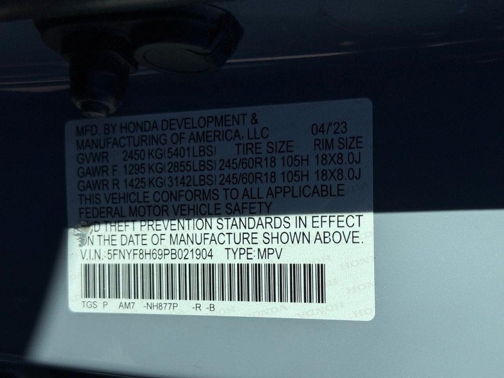 2023 Honda Passport TrailSport