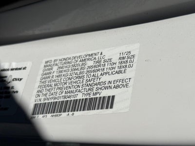 2026 Honda Passport RTL
