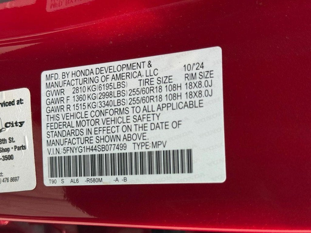 2025 Honda Pilot EX-L