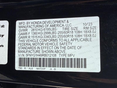 2024 Honda Pilot EX-L 8 Passenger